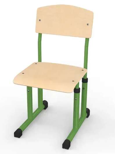 Стілець учнівський полозковий кругла труба №4-6 МФ Вересень